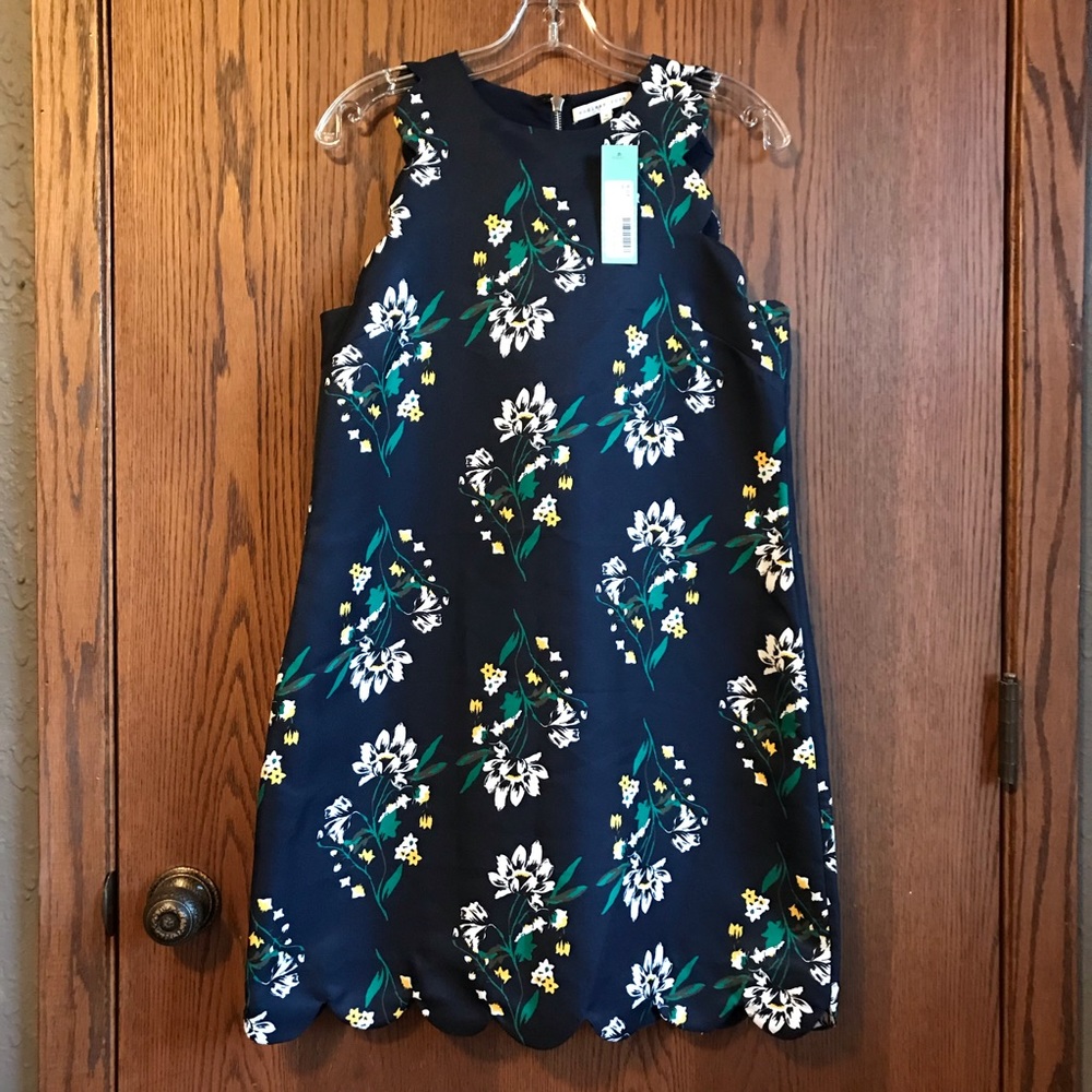 Stitch Fix Endless Rose Floral Scalloped Dress $78